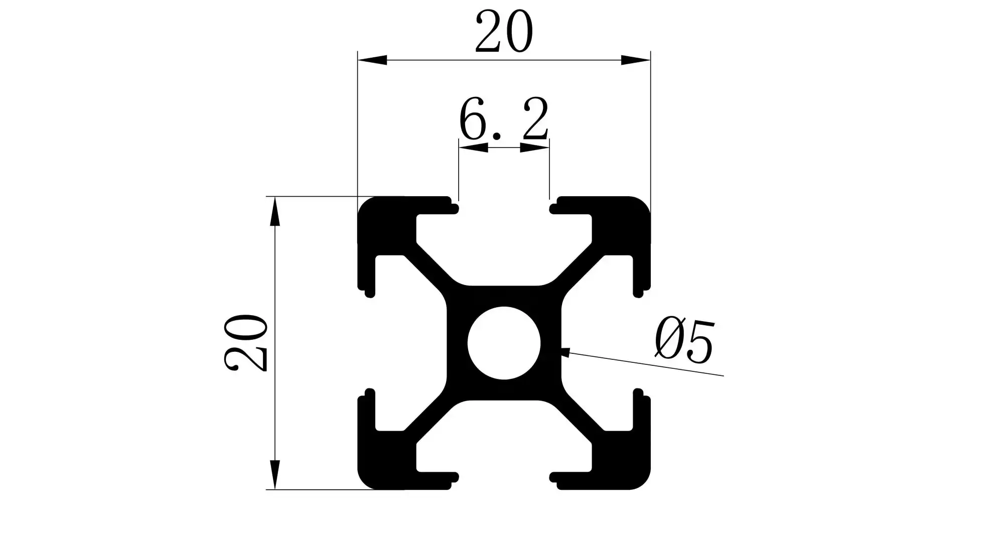 2020 aluminum extrusion