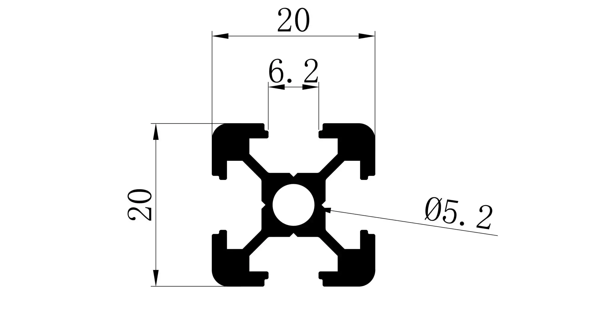 2020 aluminum extrusion